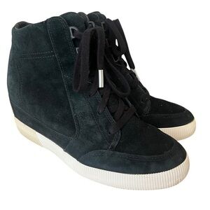 Sorel Women’s Out N About Wedge Booties Black, Size 7.5